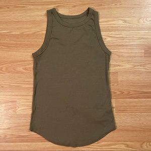 A new day ribbed tank top